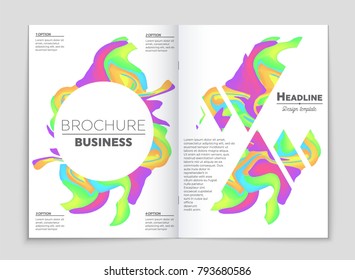 Abstract vector layout background set. For art template design, list, front page, mockup brochure theme style, banner, idea, cover, booklet, print, flyer, book, blank, card, ad, sign, sheet, a4