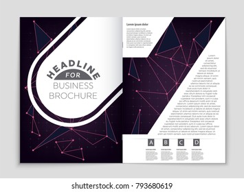 Abstract vector layout background set. For art template design, list, front page, mockup brochure theme style, banner, idea, cover, booklet, print, flyer, book, blank, card, ad, sign, sheet, a4.