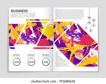 Abstract vector layout background set. For art template design, list, front page, mockup brochure theme style, banner, idea, cover, booklet, print, flyer, book, blank, card, ad, sign, sheet, a4