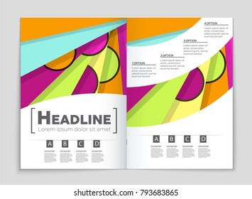 Abstract vector layout background set. For art template design, list, front page, mockup brochure theme style, banner, idea, cover, booklet, print, flyer, book, blank, card, ad, sign, sheet,, a4.