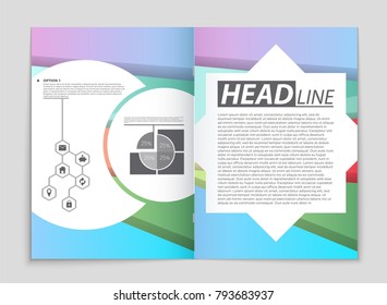 Abstract vector layout background set. For art template design, list, front page, mockup brochure theme style, banner, idea, cover, booklet, print, flyer, book, blank, card, ad, sign, sheet,, a4.