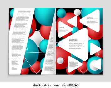 Abstract vector layout background set. For art template design, list, front page, mockup brochure theme style, banner, idea, cover, booklet, print, flyer, book, blank, card, ad, sign, sheet, a4.