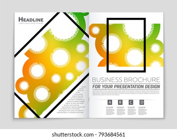 Abstract vector layout background set. For art template design, list, front page, mockup brochure theme style, banner, idea, cover, booklet, print, flyer, book, blank, card, ad, sign, sheet, a4.