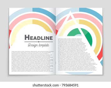 Abstract vector layout background set. For art template design, list, front page, mockup brochure theme style, banner, idea, cover, booklet, print, flyer, book, blank, card, ad, sign, sheet, a4.