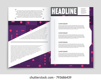 Abstract vector layout background set. For art template design, list, front page, mockup brochure theme style, banner, idea, cover, booklet, print, flyer, book, blank, card, ad, sign, sheet, a4.