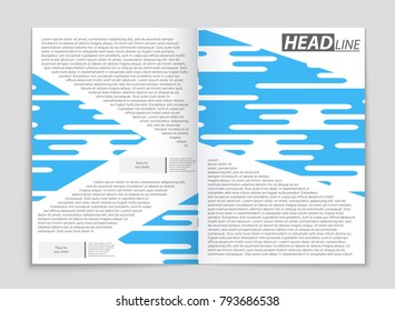 Abstract vector layout background set. For art template design, list, front page, mockup brochure theme style, banner, idea, cover, booklet, print, flyer, book, blank, card, ad, sign, sheet, a4.