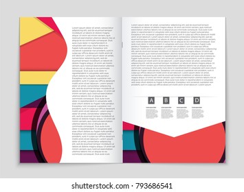 Abstract vector layout background set. For art template design, list, front page, mockup brochure theme style, banner, idea, cover, booklet, print, flyer, book, blank, card, ad, sign, sheet,, a4.