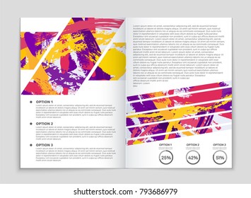 Abstract vector layout background set. For art template design, list, front page, mockup brochure theme style, banner, idea, cover, booklet, print, flyer, book, blank, card, ad, sign, sheet, a4