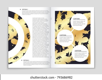 Abstract vector layout background set. For art template design, list, front page, mockup brochure theme style, banner, idea, cover, booklet, print, flyer, book, blank, card, ad, sign, sheet, a4.