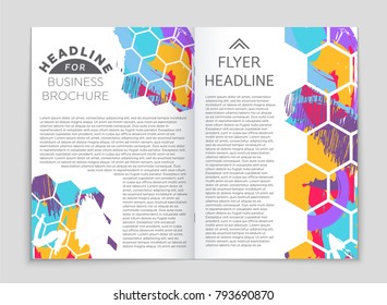 Abstract vector layout background set. For art template design, list, front page, mockup brochure theme style, banner, idea, cover, booklet, print, flyer, book, blank, card, ad, sign, sheet, a4