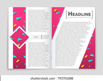 Abstract vector layout background set. For art template design, list, front page, mockup brochure theme style, banner, idea, cover, booklet, print, flyer, book, blank, card, ad, sign, sheet, a4