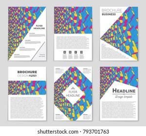 Abstract vector layout background set. For art template design, list, front page, mockup brochure theme style, banner, idea, cover, booklet, print, flyer, book, blank, card, ad, sign, sheet, a4