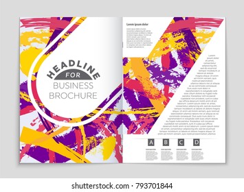 Abstract vector layout background set. For art template design, list, front page, mockup brochure theme style, banner, idea, cover, booklet, print, flyer, book, blank, card, ad, sign, sheet, a4