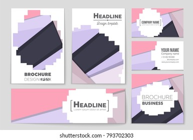 Abstract vector layout background set. For art template design, list, front page, mockup brochure theme style, banner, idea, cover, booklet, print, flyer, book, blank, card, ad, sign, sheet,, a4.