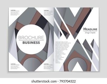 Abstract vector layout background set. For art template design, list, front page, mockup brochure theme style, banner, idea, cover, booklet, print, flyer, book, blank, card, ad, sign, sheet,, a4.