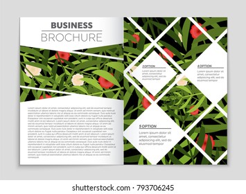 Abstract vector layout background set. For art template design, list, front page, mockup brochure theme style, banner, idea, cover, booklet, print, flyer, book, blank, card, ad, sign, sheet, a4
