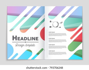Abstract vector layout background set. For art template design, list, front page, mockup brochure theme style, banner, idea, cover, booklet, print, flyer, book, blank, card, ad, sign, sheet,, a4.