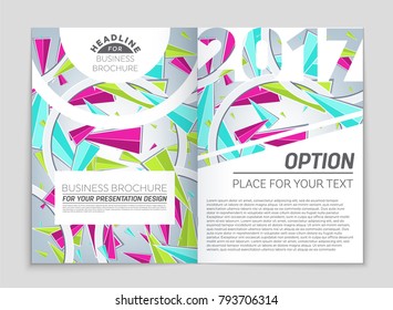 Abstract vector layout background set. For art template design, list, front page, mockup brochure theme style, banner, idea, cover, booklet, print, flyer, book, blank, card, ad, sign, sheet, a4.