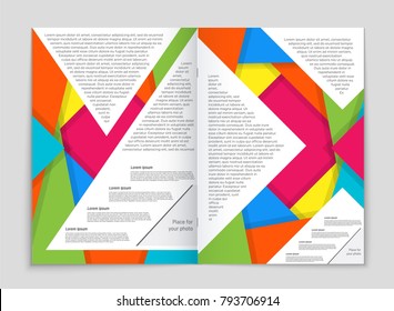 Abstract vector layout background set. For art template design, list, front page, mockup brochure theme style, banner, idea, cover, booklet, print, flyer, book, blank, card, ad, sign, sheet,, a4.