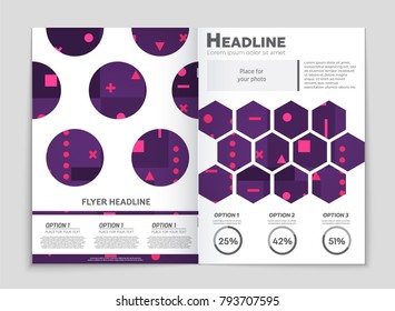Abstract vector layout background set. For art template design, list, front page, mockup brochure theme style, banner, idea, cover, booklet, print, flyer, book, blank, card, ad, sign, sheet, a4.