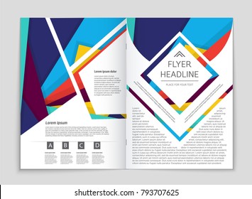 Abstract vector layout background set. For art template design, list, front page, mockup brochure theme style, banner, idea, cover, booklet, print, flyer, book, blank, card, ad, sign, sheet,, a4.