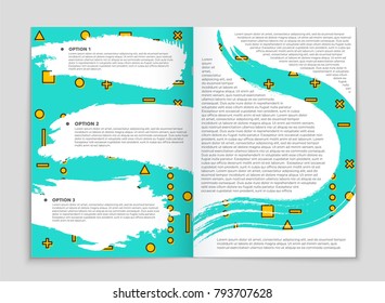 Abstract vector layout background set. For art template design, list, front page, mockup brochure theme style, banner, idea, cover, booklet, print, flyer, book, blank, card, ad, sign, sheet, a4.