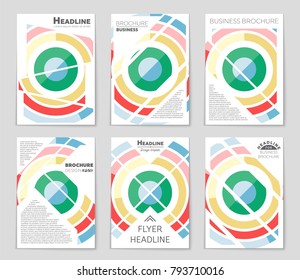 Abstract vector layout background set. For art template design, list, front page, mockup brochure theme style, banner, idea, cover, booklet, print, flyer, book, blank, card, ad, sign, sheet, a4.