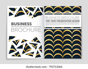 Abstract vector layout background set. For art template design, list, front page, mockup brochure theme style, banner, idea, cover, booklet, print, flyer, book, blank, card, ad, sign, sheet, a4.