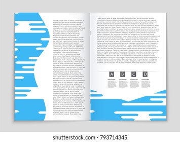 Abstract vector layout background set. For art template design, list, front page, mockup brochure theme style, banner, idea, cover, booklet, print, flyer, book, blank, card, ad, sign, sheet, a4.