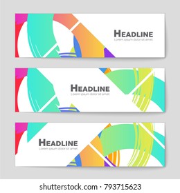 Abstract vector layout background set. For art template design, list, front page, mockup brochure theme style, banner, idea, cover, booklet, print, flyer, book, blank, card, ad, sign, sheet, a4