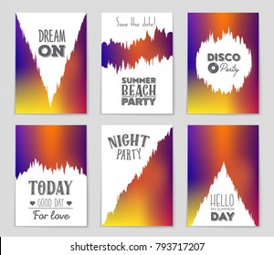 Abstract vector layout background set. For art template design, list, front page, mockup brochure theme style, banner, idea, cover, booklet, print, flyer, book, blank, card, ad, sign, sheet,, a4.