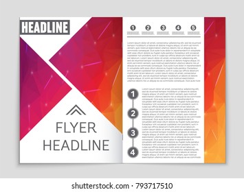 Abstract vector layout background set. For art template design, list, front page, mockup brochure theme style, banner, idea, cover, booklet, print, flyer, book, blank, card, ad, sign, sheet, a4