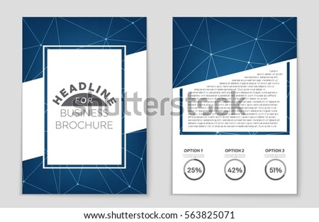 Abstract vector layout background set. For art template design, list, front page, mockup brochure theme style, banner, idea, cover, booklet, print, flyer, book, blank, card, ad, sign, sheet,, a4.