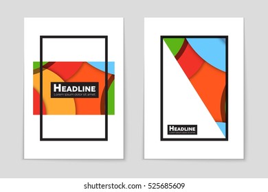 Abstract vector layout background for web and mobile app, art template design, list, page, mockup brochure theme style, banner, idea, cover, booklet, print, flyer, book, blank, card, ad, sign, sheet.