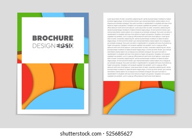 Abstract vector layout background for web and mobile app, art template design, list, page, mockup brochure theme style, banner, idea, cover, booklet, print, flyer, book, blank, card, ad, sign, sheet.