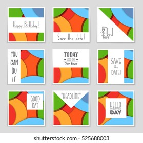 Abstract vector layout background for web and mobile app, art template design, list, page, mockup brochure theme style, banner, idea, cover, booklet, print, flyer, book, blank, card, ad, sign, sheet.