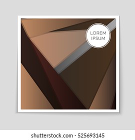Abstract vector layout background for web and mobile app, art template design, list, page, mockup brochure theme style, banner, idea, cover, booklet, print, flyer, book, blank, card, ad, sign, sheet.