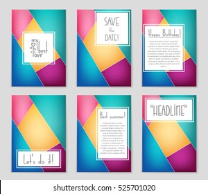 Abstract vector layout background for web and mobile app, art template design, list, page, mockup brochure theme style, banner, idea, cover, booklet, print, flyer, book, blank, card, ad, sign, sheet.