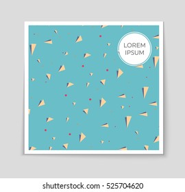 Abstract vector layout background for web and mobile app, art template design, list, page, mockup brochure theme style, banner, idea, cover, booklet, print, flyer, book, blank, card, ad, sign, sheet.
