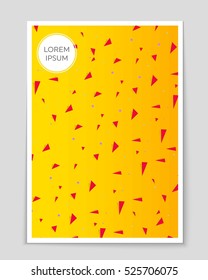 Abstract vector layout background for web and mobile app, art template design, list, page, mockup brochure theme style, banner, idea, cover, booklet, print, flyer, book, blank, card, ad, sign, sheet.