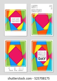 Abstract vector layout background for web and mobile app, art template design, list, page, mockup brochure theme style, banner, idea, cover, booklet, print, flyer, book, blank, card, ad, sign, sheet.