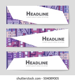 Abstract vector layout house background set. For art template design, list, page, mockup brochure theme style, banner, idea, cover, booklet, print, flyer, book, blank, card, ad, sign, sheet, flyer, a4