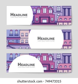 Abstract vector layout house background set. For art template design, list, page, mockup brochure theme style, banner, idea, cover, booklet, print, flyer, book, blank, card, ad, sign, sheet, a4