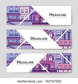 Abstract vector layout house background set. For art template design, list, page, mockup brochure theme style, banner, idea, cover, booklet, print, book, blank, card, ad, sign, sheet, flyer, a4
