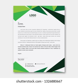 Abstract vector Letterhead, Vector, result, award, design templates with white background.