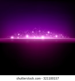 abstract vector lights