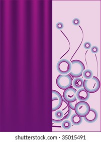 abstract vector lilac background
