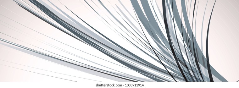 abstract vector line background