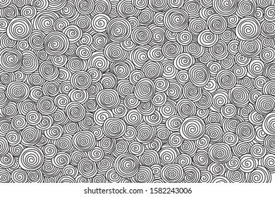 abstract vector line circle wave pattern background. eps10