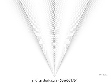 Abstract vector line pattern. Geometric texture background. EPS10 - Illustration